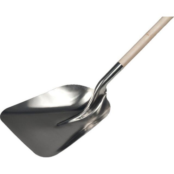 Pelle à neige en aluminium avec manche en bois 130cm - MERMIER - 575133