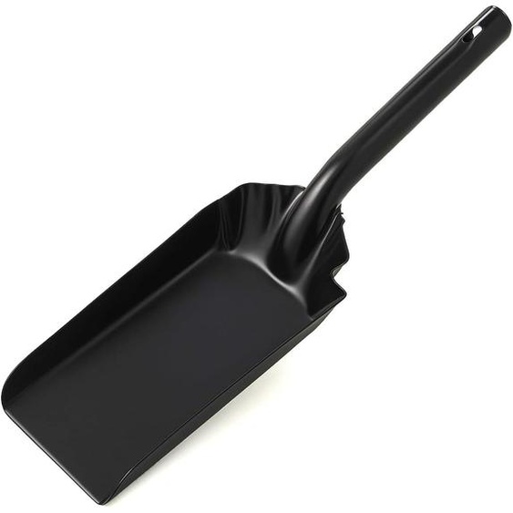 Pelle en métal émaillée, pour cheminée et barbecue, pelle à charbon et à cendres