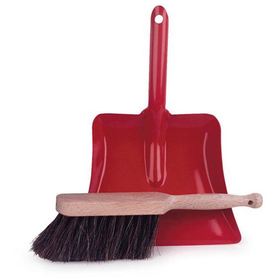 Pelle Et Balayette Rouge Rouge