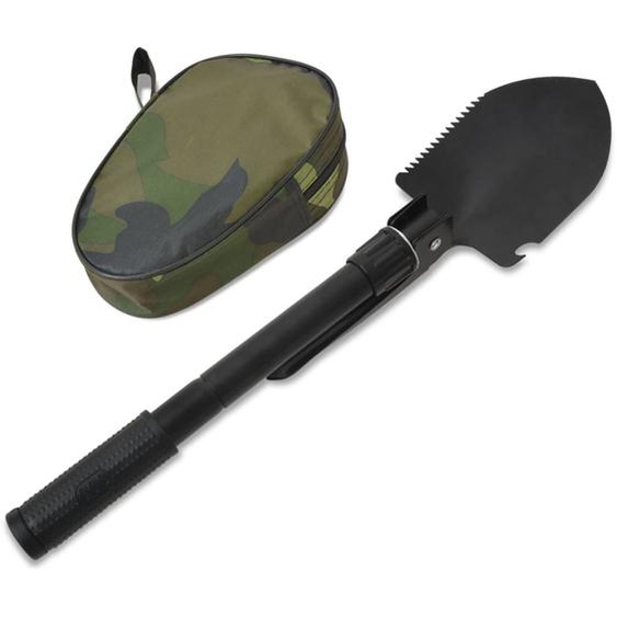 Pelle pliable Acier au carbone Noir