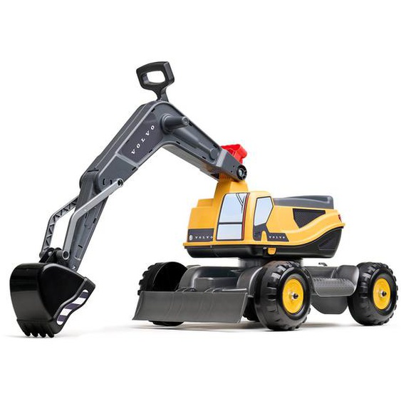 Pelleteuse Super Builder Entièrement Articulée Avec Assise Ouvrante Jaune Et Anthracite - Volvo