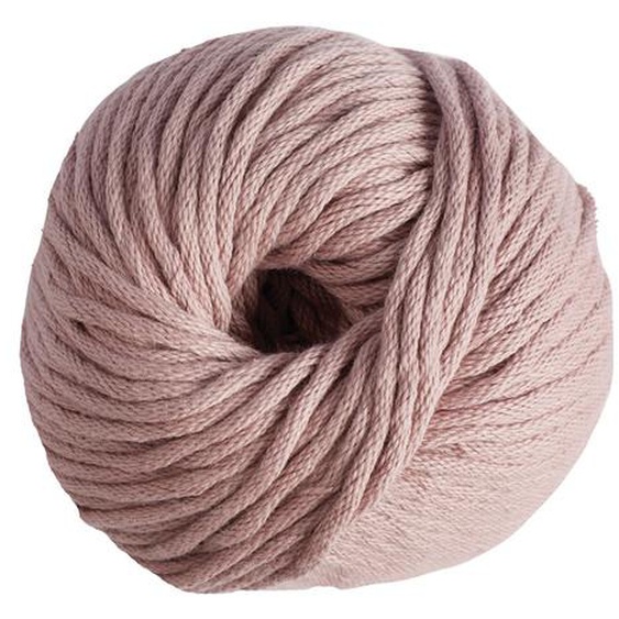 Pelote de laine pure coton rose poivre natura XL 100g