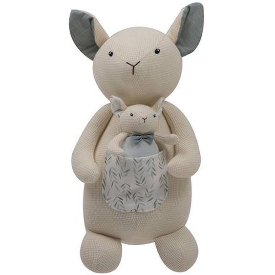 Peluche À Effet Crochet Naturel