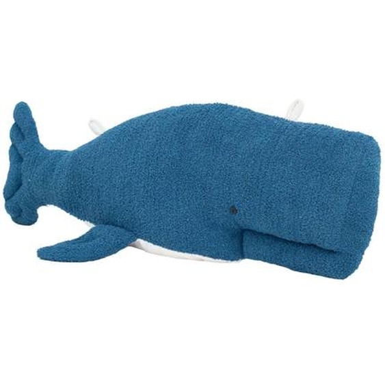 Peluche Béluga En Tissu Doux Dark Blue