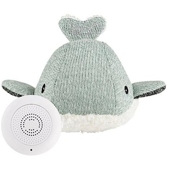 Peluche Bruit Blanc Moby La Baleine Vert