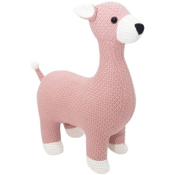 Peluche Cerf Mini En Coton Pink