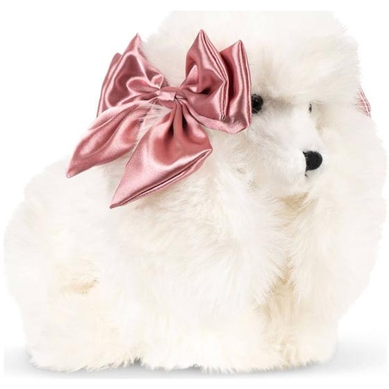 Peluche Chiot Spitz Beige Beige, Rose