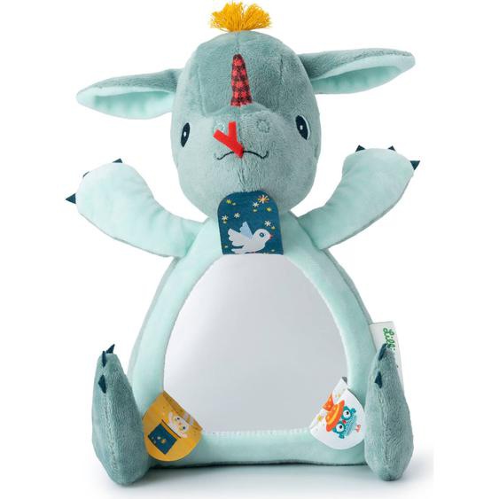 Peluche Dactivités Coucou Bleu, Jaune