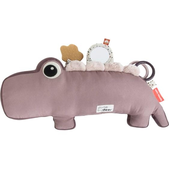 Peluche Dactivités Vibrante Croco Rose Rose