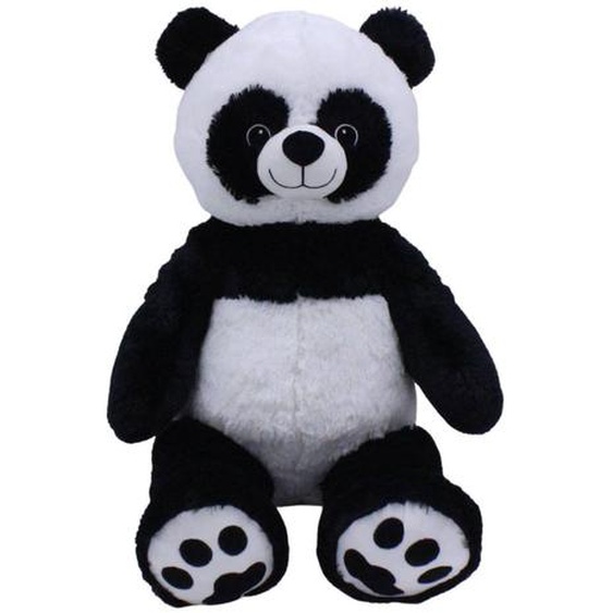 Peluche Géante Panda Chouka - Made In France Blanc