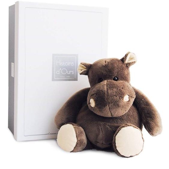 Peluche Hippo 38 Cm Marron