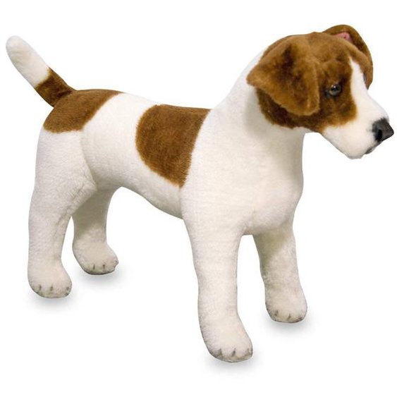Peluche Jack Russell Marron