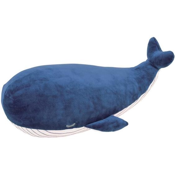 Peluche Kanaora La Baleine Bleu, Blanc