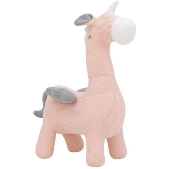 Peluche Licorne Ailée Mini En Coton Pink