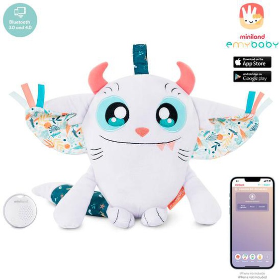 Peluche Musicale Bluetooth Singing Buddy Blanc