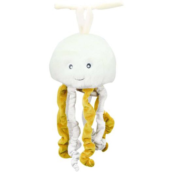 Peluche Musicale jelly La Méduse Ecru