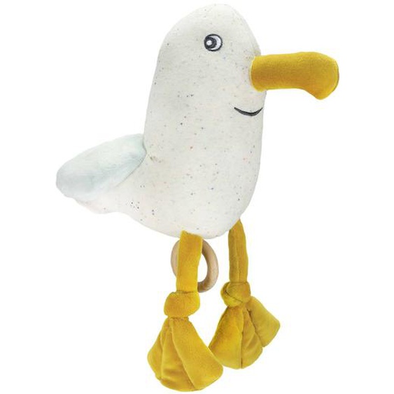 Peluche Musicale paulette La Mouette Ecru