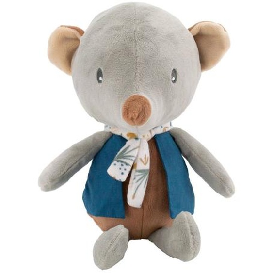 Peluche Musicale Petite Souris Gris