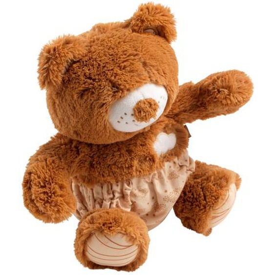 Peluche Ours Avec Détails Brodés - Orsino Marron