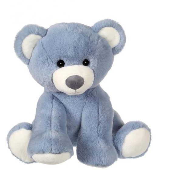 Peluche - Ours Floppy, Bleu 40 Cm Bleu