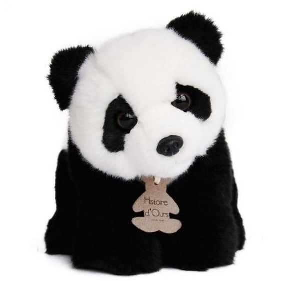 Peluche Panda 20 Cm Noir