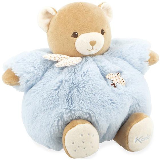 Peluche Patapouf Bleu, Beige, Blanc