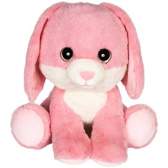 Peluche - Peluche Puppy Eyes Pets - Lapin Rose - 40 Cm Rose