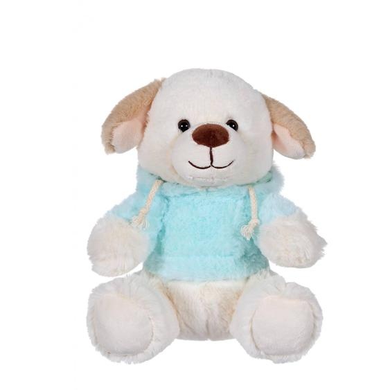 Peluche - Peluche Sweat Friends Color Chien Bleu Clair En Peluche - 40 Cm Bleu