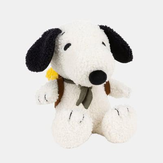 Peluche Teddy avec Woodstock dans son sac à dos