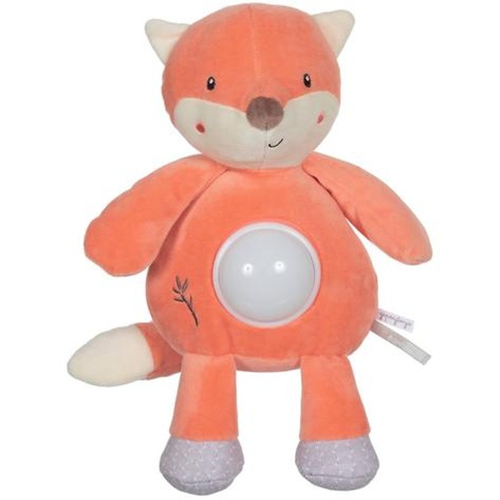 Peluche - Veilleuse Bebe Bamboo - Renard - 26 Cm Beige