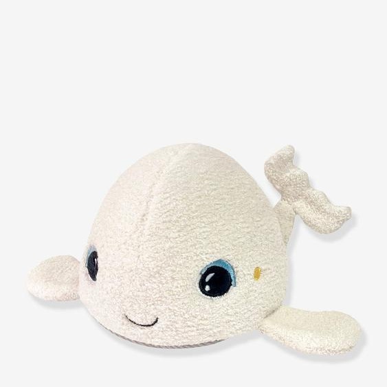 Peluche Veilleuse & Bruits Blancs Beluga Blanc