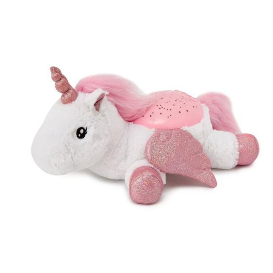 Peluche Veilleuse Projecteur Détoiles Licorne Rose