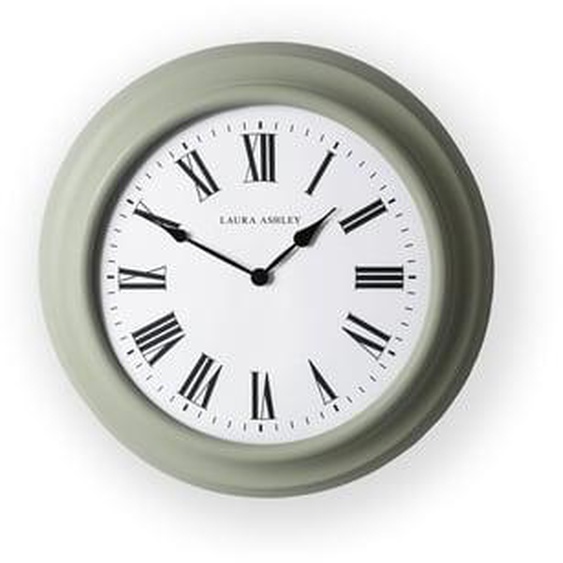Horloge murale Brookvale Laura Ashley 46 x 46cm Vert sauge