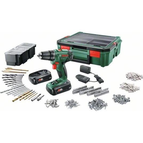 Perceuse-visseuse sans fil PSR 1800 - 18 V - BOSCH - batteries 2 x 1.5 Ah - SystemBox - 06039A310S