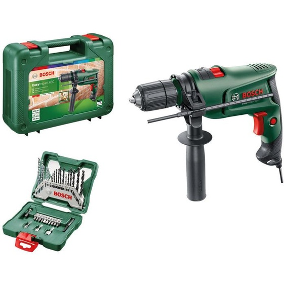 Perceuse à percussion 630 W + kit de 33 pièces BOSCH EASYIMPACT630