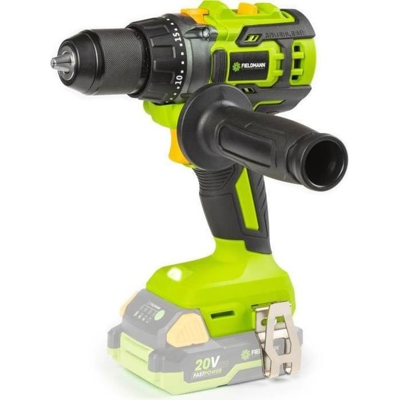 Perceuse à Percussion sans Fil FIELDMANN, 20V, Brushless, 1900 rpm, 60 Nm