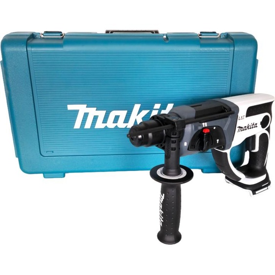 Makita DHR 202 ZKW Marteau perforateur sans fil 18 V 20 mm 2,0 J blanc + coffret - sans batterie, sans chargeur
