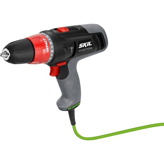 Perceuse à percussion Skil 6225 AA Perceuse à percussion 0,9A, Perceuse pour bois métal