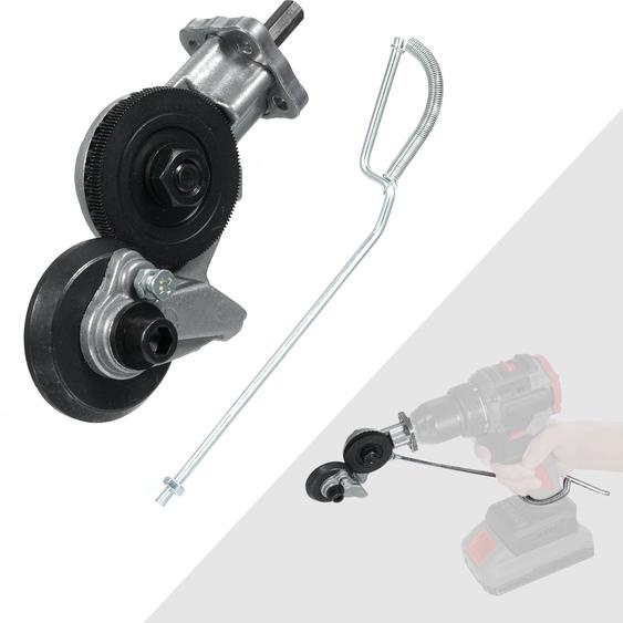 Perceuse électrique Découpeur de tôles Découpeur de tôles Couteau à tôle pour couper le fer, la tôle blanche, lacier, le cuivre et laluminium