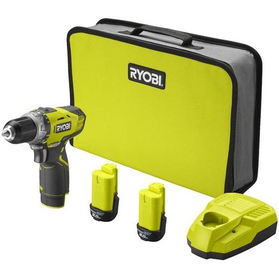Perceuse-visseuse 1 vitesse 12V (2x 2,0 Ah)