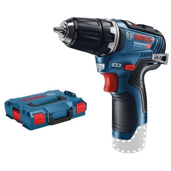 Perceuse-visseuse 12V GSR 12V-35 (sans batterie ni chargeur) en coffret L-BOXX - BOSCH - 06019H8001