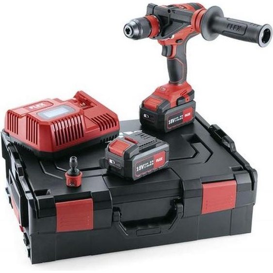 Perceuse visseuse 18V DD 4G 18.0-EC/5.0 Set FLEX - 2 batteries + chargeur + coffret + accessoires - 482757