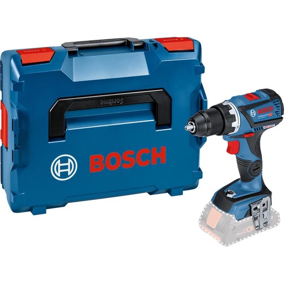 Perceuse-visseuse 18V GSR 18V-60 C (sans batterie ni chargeur) en coffret L-BOXX - BOSCH - 06019G1103
