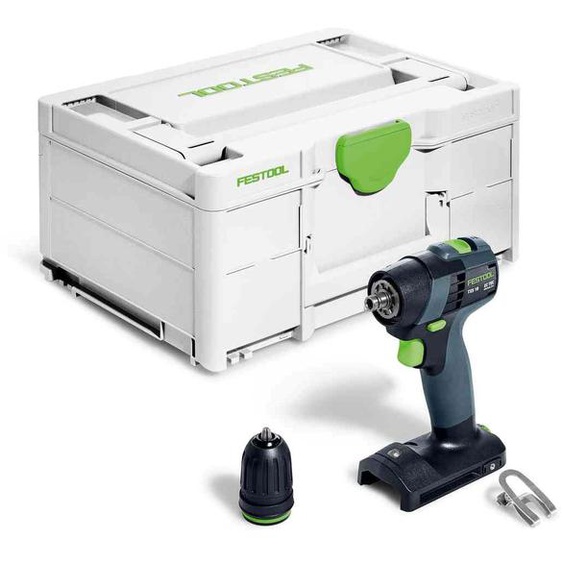 Perceuse-visseuse 18V TXS 18-BASIC (sans batterie ni chargeur) en coffret Systainer 3 - FESTOOL - 576894