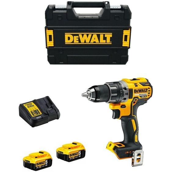 Perceuse visseuse à batterie DEWALT DCD791P2 - 18V - 5Ah - Li-Ion - 70Nm - Sans charbon