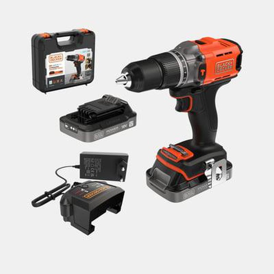 Perceuse visseuse à percussion - 18V - 3 batteries 2AH avec mallette