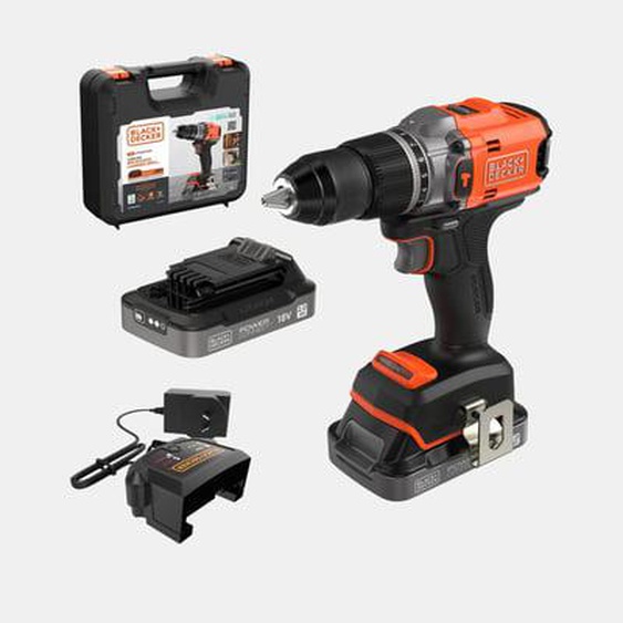 Perceuse visseuse à percussion - 18V - brushless - 2 batteries 2AH avec mallette