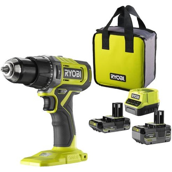 Perceuse-visseuse à percussion 2 vitesses 18V ONE+™ (1 x 4.0Ah & 1 x 2.0Ah)