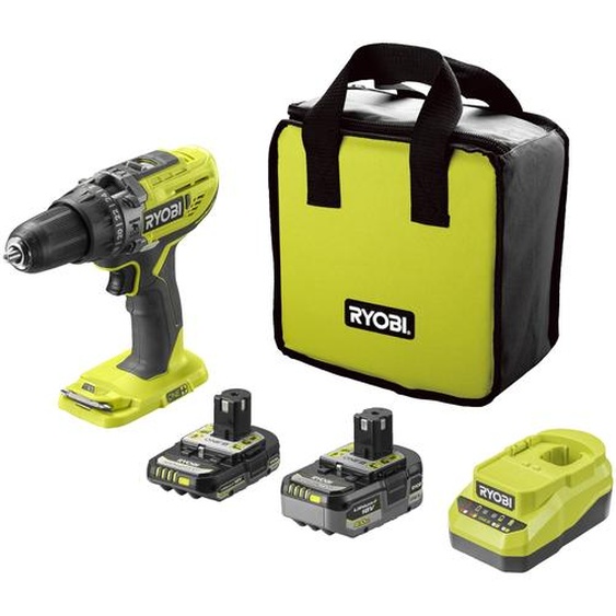 Perceuse-visseuse à percussion 2 vitesses 18V ONE+™ (1x 4.0 Ah et 1x 2.0 Ah)