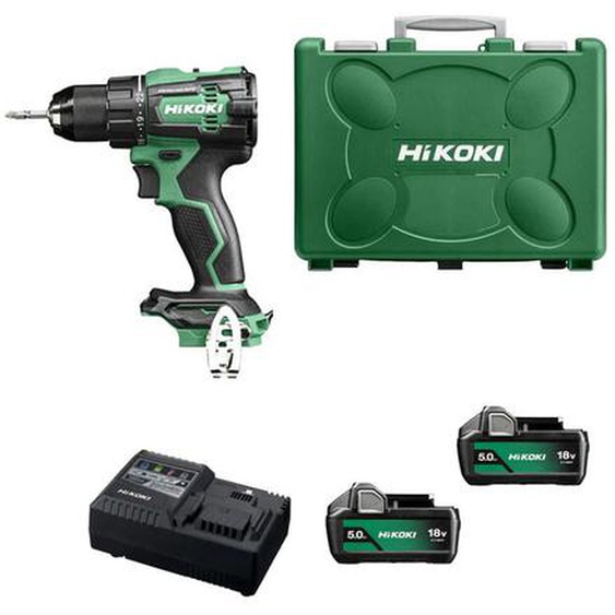 Perceuse visseuse à percussion Hikoki DV18DBSL wjz - 18V - 5Ah
